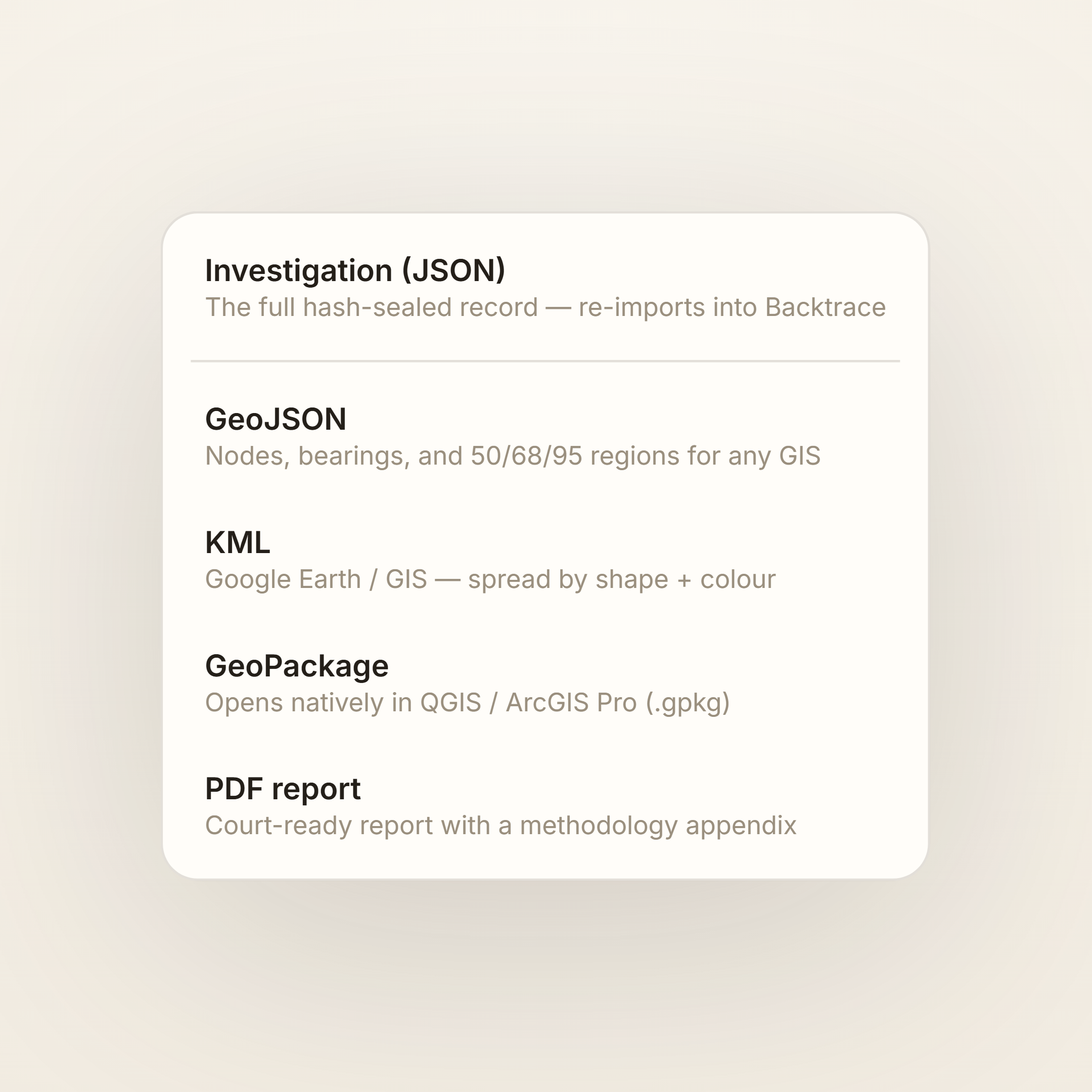 Backtrace — image 2
